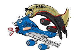 Boeing vs Airbus cartoon